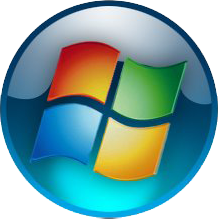 Windows Vista Start Button.
